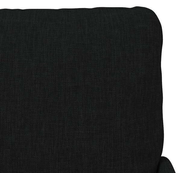 VidaXL Kanapék párnával 55cm Fekete Furnér