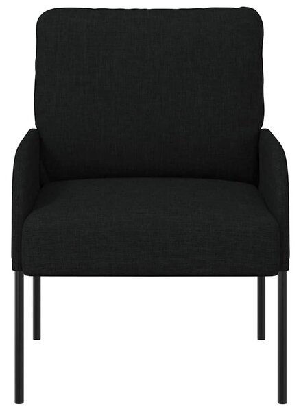 VidaXL Kanapék párnával 55cm Fekete Furnér