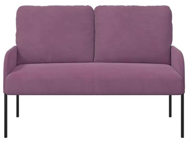 Kanapék párnával 110cm Lila Furnér