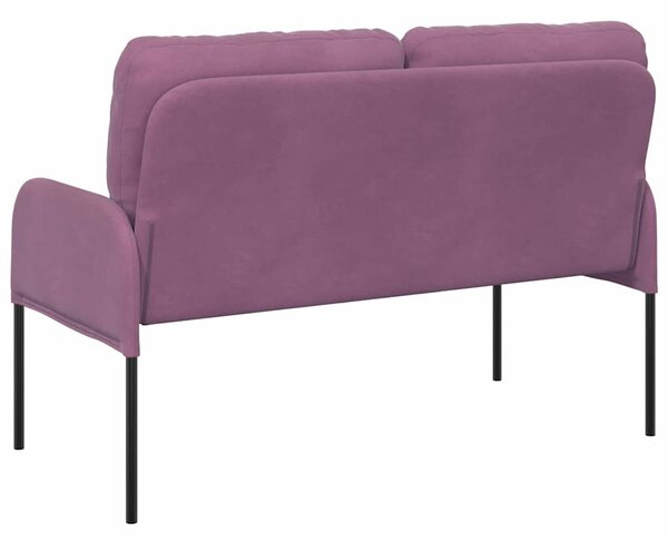 Kanapék párnával 110cm Lila Furnér