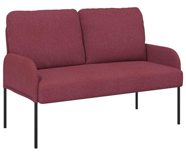 Kanapék párnával 110cm Bordó Furnér