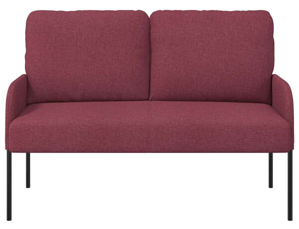 Kanapék párnával 110cm Bordó Furnér