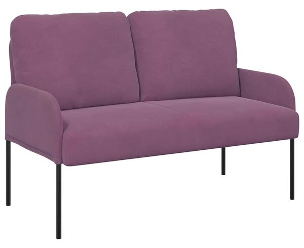 Kanapék párnával 110cm Lila Furnér