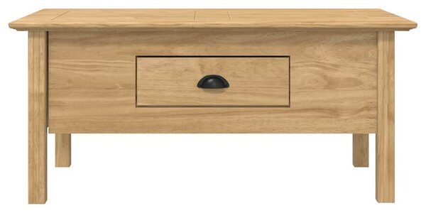 Dohányzóasztal BODO Méz barna 100 x 55 x 45,8 cm Faanyag
