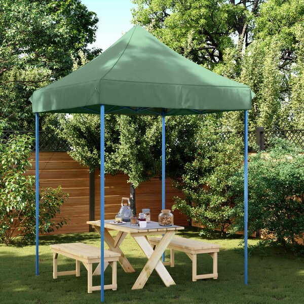 Partysátor Zöld 200 x 200 x 306 cm Oxford Szövet
