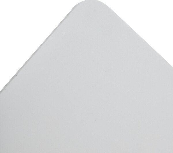 Lucande Elrik LED fali világítás, fekete, 22 cm magas, fém, Fekete, Folyosó, fém, Modern