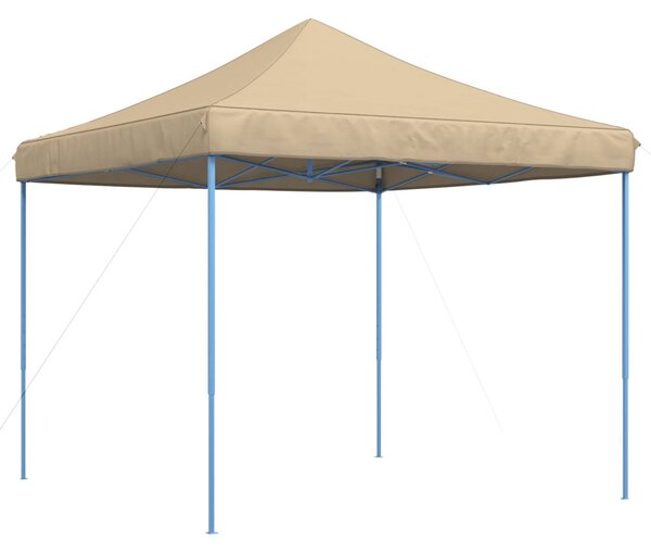 Partysátor 292 x 292 x 315 cm Bézs Oxford Szövet