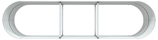 Kerti Magaságy Barna 320x80x81 cm Galvanizált Acél