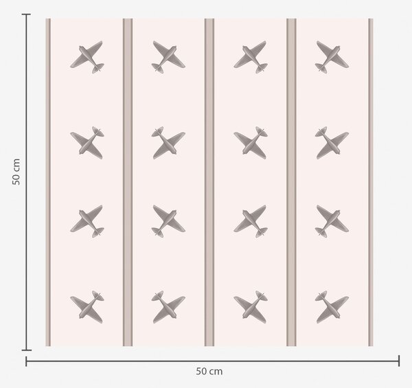 Tapéta Csíkos mintázatú repülőgépek világos háttér előtt, Tapétá geometria, Tapétá geometria csíkok, a01170v1 : Uwalls.hu