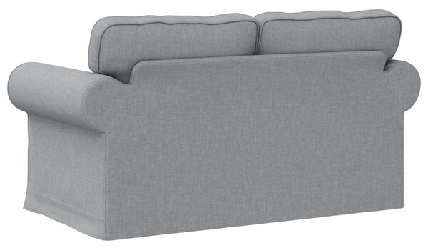 VidaXL Kanapé Világosszürke 155 x 82 x 80 cm szövet