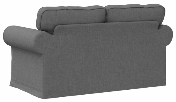 VidaXL Kanapé Sötétszürke 155 x 82 x 80 cm szövet