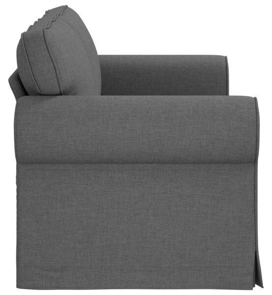 VidaXL Kanapé Sötétszürke 175 x 82 x 80 cm szövet