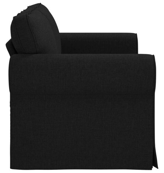 Kanapé Fekete 155 x 82 x 80 cm szövet