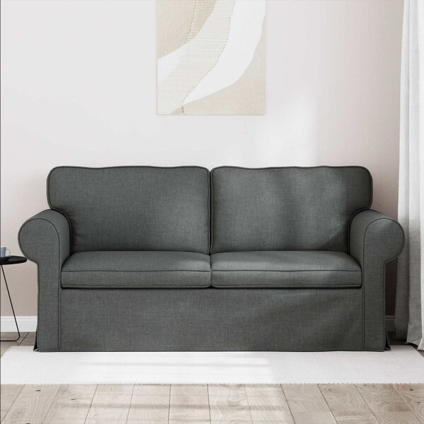VidaXL Kanapé Sötétszürke 175 x 82 x 80 cm szövet