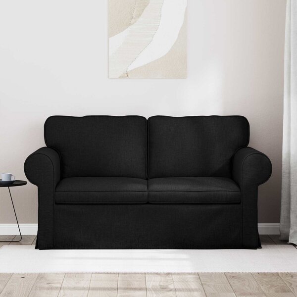 Kanapé Fekete 155 x 82 x 80 cm szövet