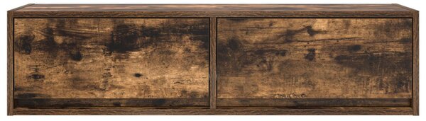 Televíziós szekrény Füstölt tölgy 100x31x25,5 cm Mérnöki fa