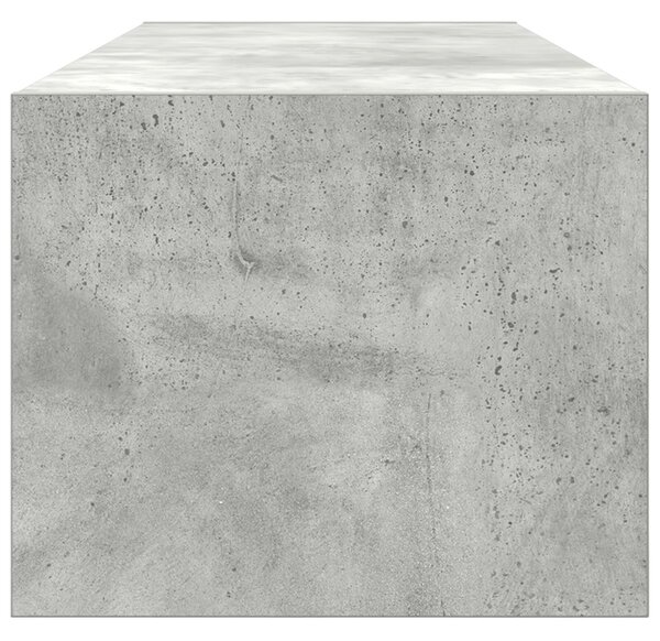 TV Szekrény Betongrey 100x31x25,5 cm Szerelt Fa