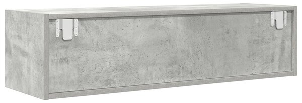 TV Szekrény Betongrey 100x31x25,5 cm Szerelt Fa