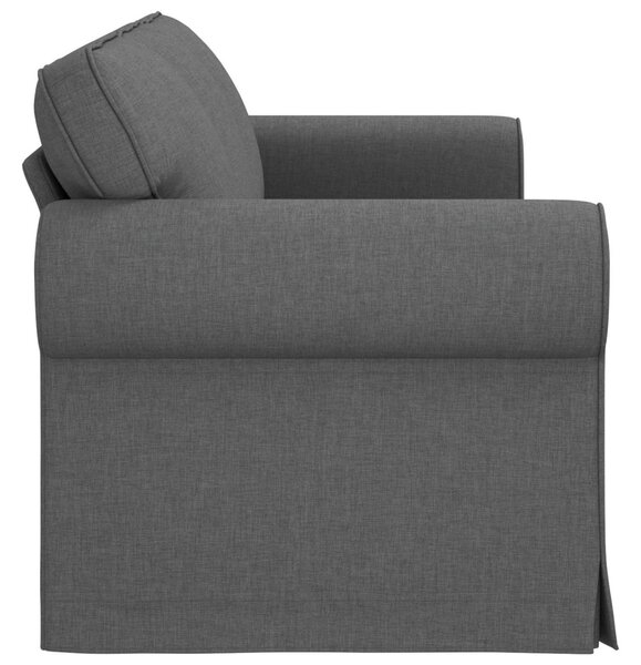VidaXL Kanapé Sötétszürke 215 x 82 x 80 cm szövet