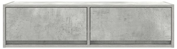 TV Szekrény Betongrey 100x31x25,5 cm Szerelt Fa