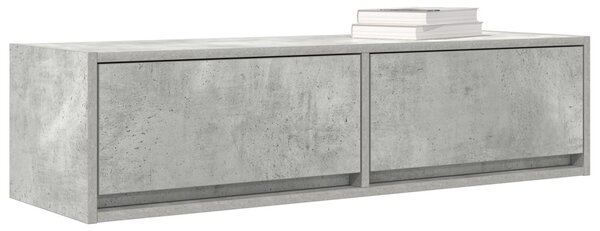 TV Szekrény Betongrey 100x31x25,5 cm Szerelt Fa