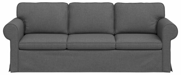 VidaXL Kanapé Sötétszürke 215 x 82 x 80 cm szövet
