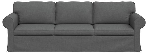 VidaXL Kanapé Sötétszürke 245 x 82 x 80 cm szövet