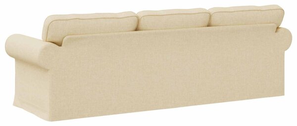 VidaXL Kanapé Krém 245 x 82 x 80 cm szövet