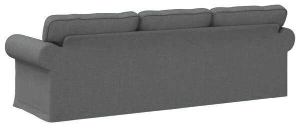 VidaXL Kanapé Sötétszürke 245 x 82 x 80 cm szövet