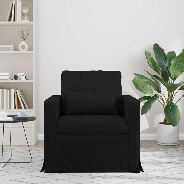 Kanapé Fekete 78 x 78 x 80 cm szövet
