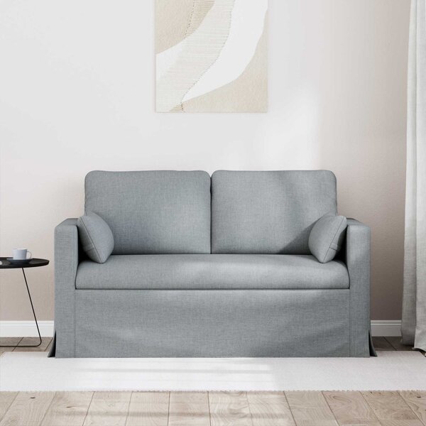 VidaXL Kanapé Világosszürke 139 x 78 x 80 cm szövet