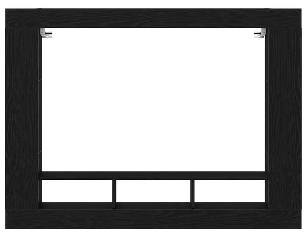 TV szekrény 152 x 22 x 113 cm Musta tammi Szerelt fa