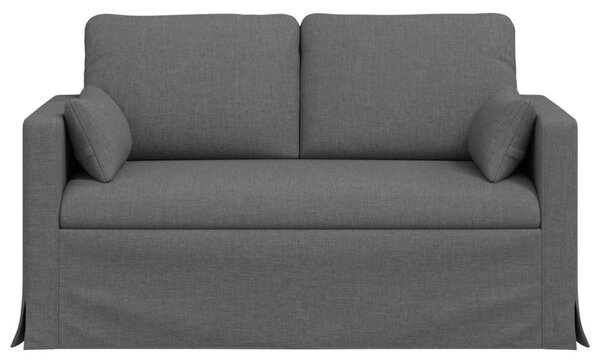 VidaXL Kanapé Sötétszürke 139 x 78 x 80 cm szövet