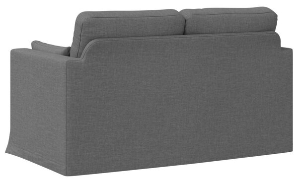 VidaXL Kanapé Sötétszürke 139 x 78 x 80 cm szövet