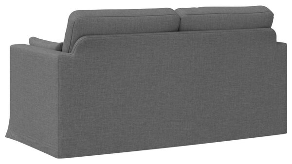 VidaXL Kanapé Sötétszürke 158 x 78 x 80 cm szövet