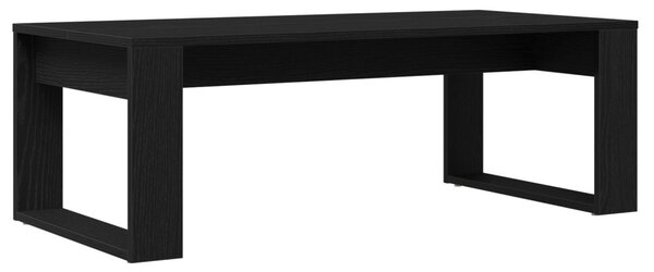 Dohányzóasztal Fekete tölgy 102 x 50 x 35 cm Faanyag