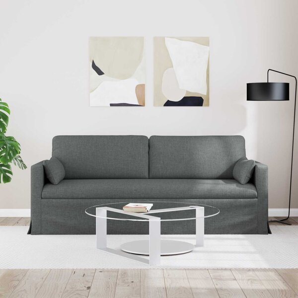 Kanapé Sötétszürke 198 x 78 x 80 cm szövet