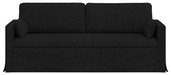 VidaXL Kanapé Fekete 198 x 78 x 80 cm szövet