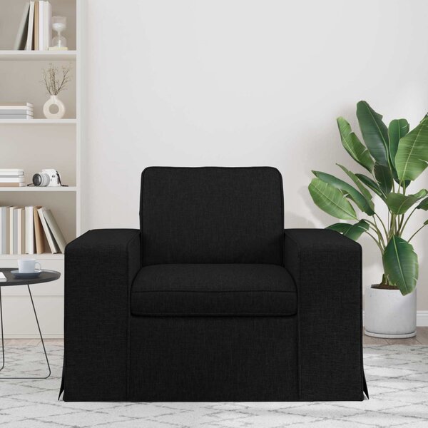 Kanapé Fekete 103 x 80 x 82 cm szövet