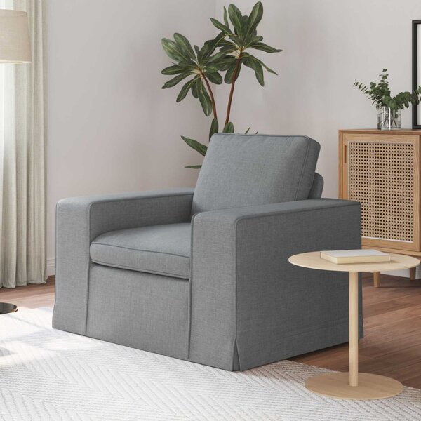 VidaXL Kanapé Világosszürke 103 x 80 x 82 cm szövet