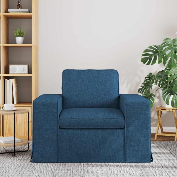 VidaXL Kanapé Kék 103 x 80 x 82 cm szövet