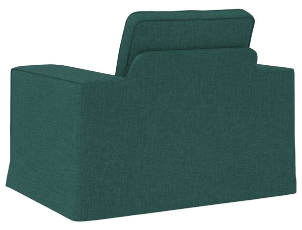 VidaXL Kanapé Sötétzöld 103 x 80 x 82 cm szövet