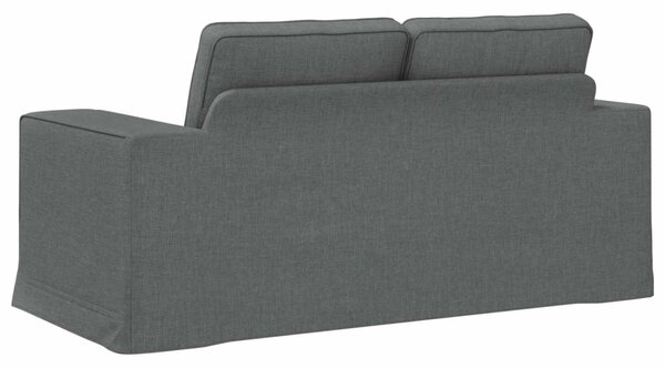 VidaXL Kanapé Sötétszürke 162 x 80 x 82 cm szövet
