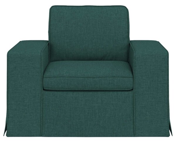 VidaXL Kanapé Sötétzöld 103 x 80 x 82 cm szövet