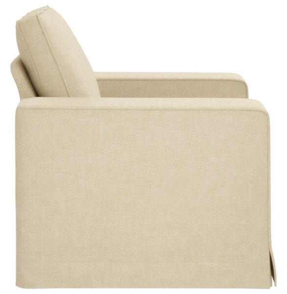 VidaXL Kanapé Krém 103 x 80 x 82 cm szövet