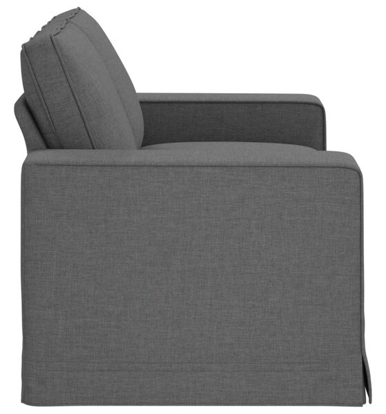 VidaXL Kanapé Sötétszürke 162 x 80 x 82 cm szövet