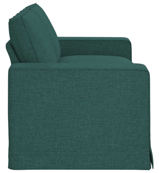 VidaXL Kanapé Sötétzöld 182 x 80 x 82 cm szövet