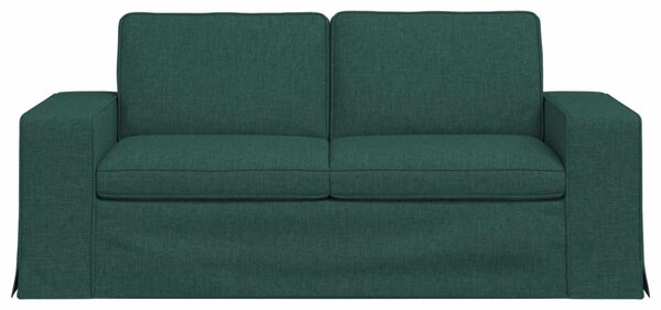 VidaXL Kanapé Sötétzöld 182 x 80 x 82 cm szövet
