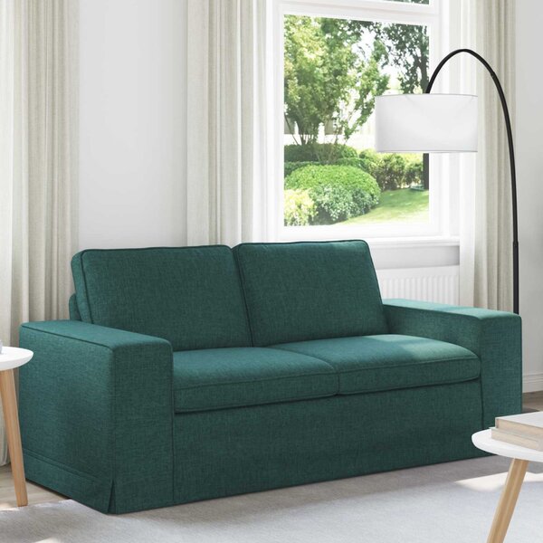 VidaXL Kanapé Sötétzöld 182 x 80 x 82 cm szövet