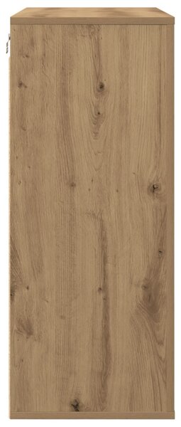 Fali Szekrény Mesteri Tölgy 80x33x80 cm Forgácslap